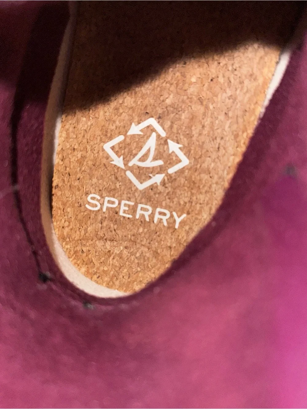 Sperry Quilted Lace-Up Duck Boots in Burgundy with Gum Soles